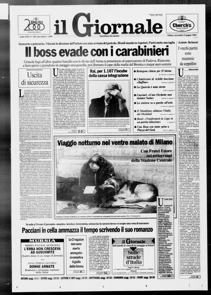 Il giornale : quotidiano del mattino